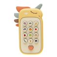 thumbnail image 1 of Baby Telephone Music Toy Sound Machine Kids Infant Early Educational Mobile Phone Gift for Baby Yellow, 1 of 6
