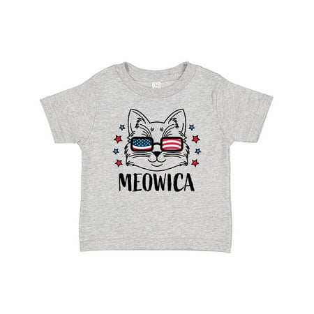 

Inktastic 4th of July Meowica Cat in Flag Sunglasses Gift Baby Boy or Baby Girl T-Shirt