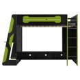 thumbnail image 5 of Harper & Bright Designs Full Size Wood Gaming Loft Bed with Desk, Full Loft Bed with Storage Shelves, Light and Charging Station, Green, 5 of 16