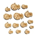 thumbnail image 1 of Charming Chambered Nautilus Sea Ocean Creature Wood Mini Charms Shapes DIY Craft Jewelry - No Hole - 20mm (15pcs), 1 of 7