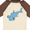 thumbnail image 4 of Inktastic Cute Hammerhead Shark Boys or Girls Long Sleeve Baby Bodysuit, 4 of 5