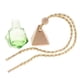 thumbnail image 4 of Ambientador de aire colgante de coche de botella de perfume de vacío recargable olor 6ml Verde Zulema Botella de perfume del encanto, 4 of 8