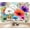 Color 2, variant on Wallpaper Vibrant Flower Watercolor Bright Colors Peel and Stick Wall Murals 100"H x 144"W Removable PVC Wall Paper Self-Adhesive Wall Paintings Art Decor for Bedroom Living Room