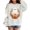 00-White#1486, variant on Kiijoy Girls Halloween Graphic Sweatshirt Cute Long Sleeved Pullover, Black, Sizes 2-3T