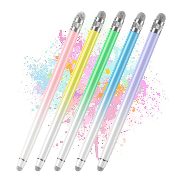 Lápices capacitivos Bopomofo, 5 unidades, para pantallas táctiles de iPhone/iPad/tableta