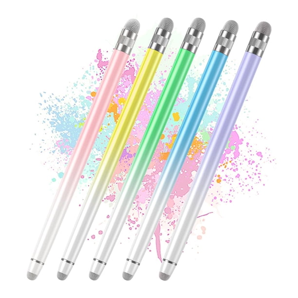 Lápices capacitivos Bopomofo, 5 unidades, para pantallas táctiles de iPhone/iPad/tableta