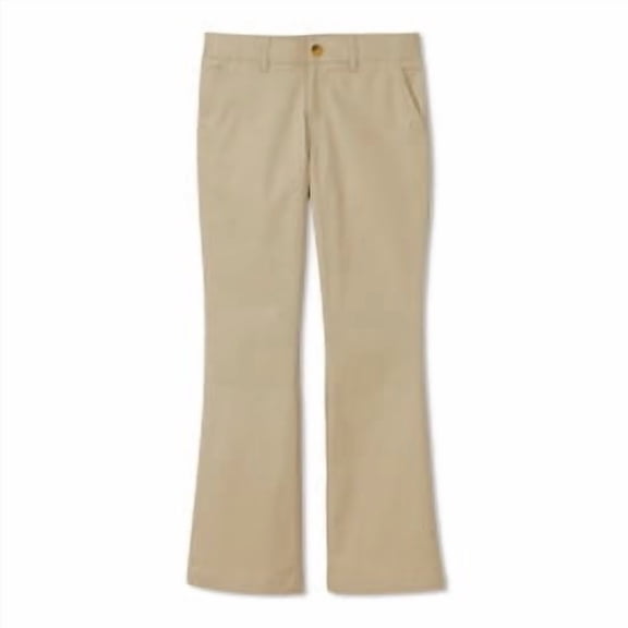 French Toast Girls School Uniform Stretch Twill Bootcit Leg Pants, Sizes 4-20