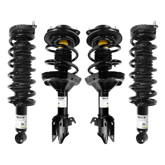 Front and Rear Strut and Coil Spring Assembly Kit - Compatible with 2005 - 2009 Subaru Legacy (Excludes Outback, Sport Suspension and Spec B Models) 2006 2007 2008