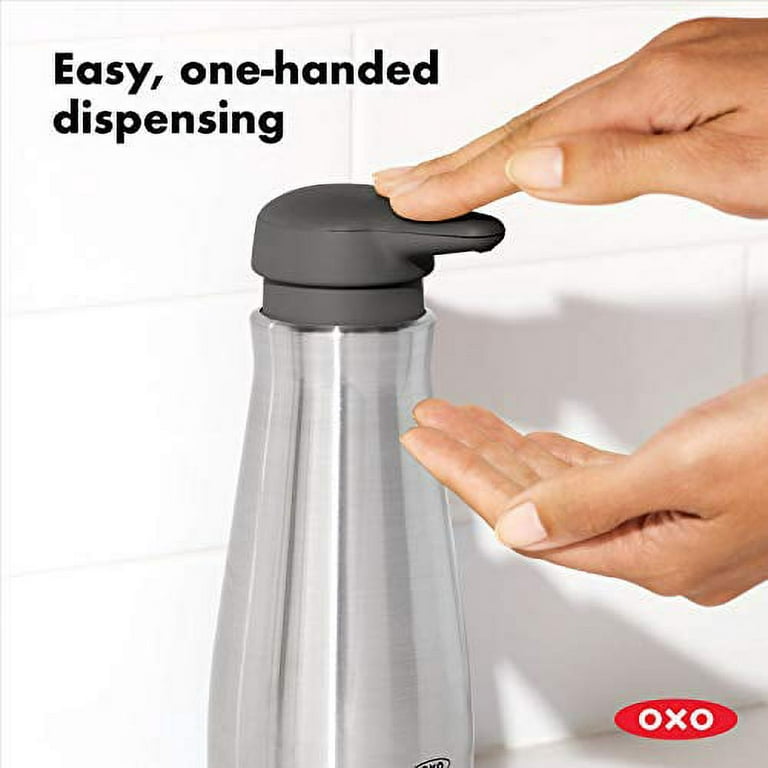 OXO Good Grips Soap Dispenser - Charcoal - Yahoo Shopping