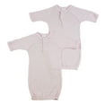 thumbnail image 1 of Bambini Robe Rose Unie pour Prématuré - Lot de 2, 1 of 3