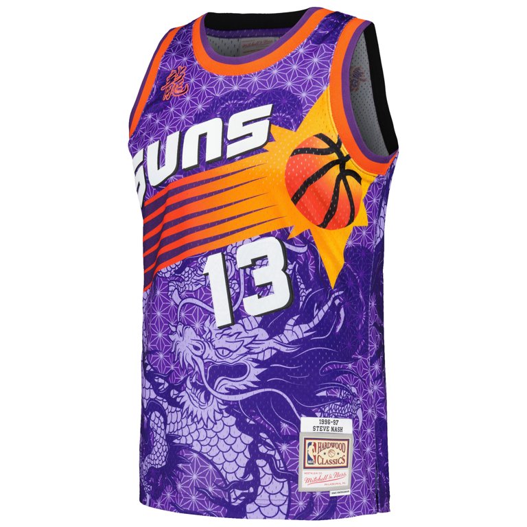 Men's Mitchell & Ness Steve Nash Purple Phoenix Suns 1996/97