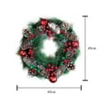 thumbnail image 3 of Coronas Navideñas XWSHYW Decoraciones Navideñas Colgante de Bayas de Otoño, 3 of 6