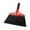 Black and Red, variant on 3-Pack Wide Angle Corner Broom, Outdoor/Indoor Commercial Broom with 55" Long Handle, Heavy-Duty Brooms for Warehouse Garage Lobby Restaurant Patio Driveway Porch Deck Rubbish Sweeping (All Black)