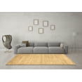 thumbnail image 3 of Ahgly Company Indoor Rectangle Solid Brown Modern Area Rugs, 4' x 6', 3 of 4