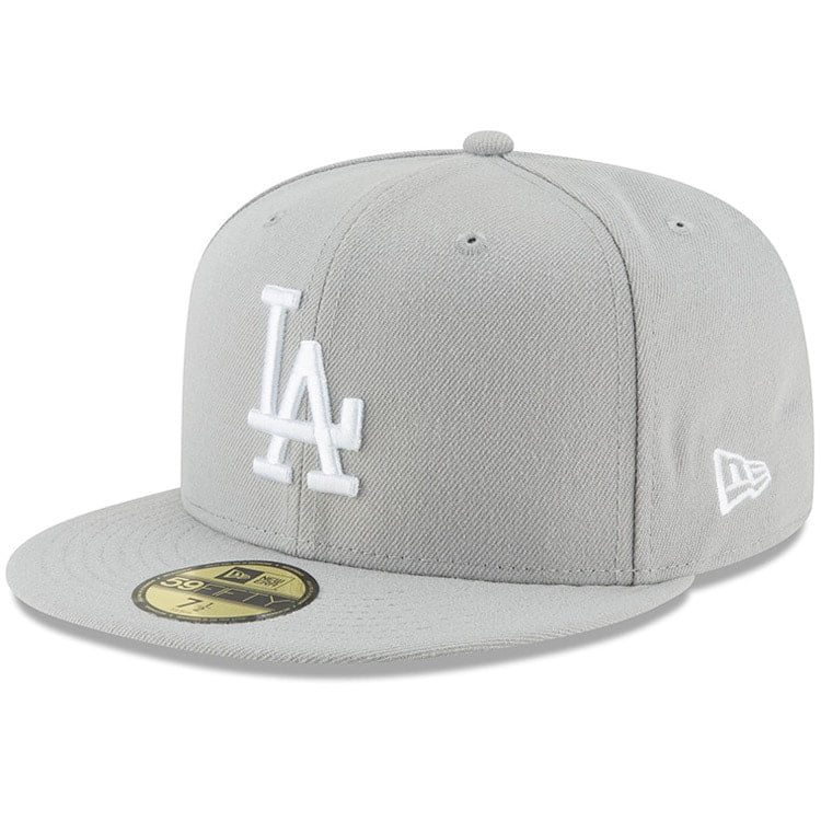 gray dodgers hat