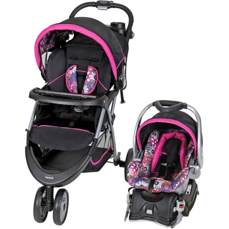 Baby Trend EZ Ride 5 Travel System, Floral Garden (Best Baby Stroller Reviews)