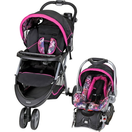 Baby Trend EZ Ride 5 Travel System, Floral Garden (Best 4 Less Travel)