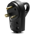 thumbnail image 1 of OPL5 30AMP RV Replacement Male Plug RV Electrical Plug Adapter RV 30 AMP Receptacle Plug with Easy Unplug Handle Design, 1 of 5