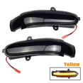 thumbnail image 4 of ALLTIMES 2PCS Rear View Mirror Trun Signal Light for Benz W203 S203 CL203 2000-2007, A2038201521, A2038201621, IP67 Waterproof High-brightness LED Yellow Light, 4 of 5