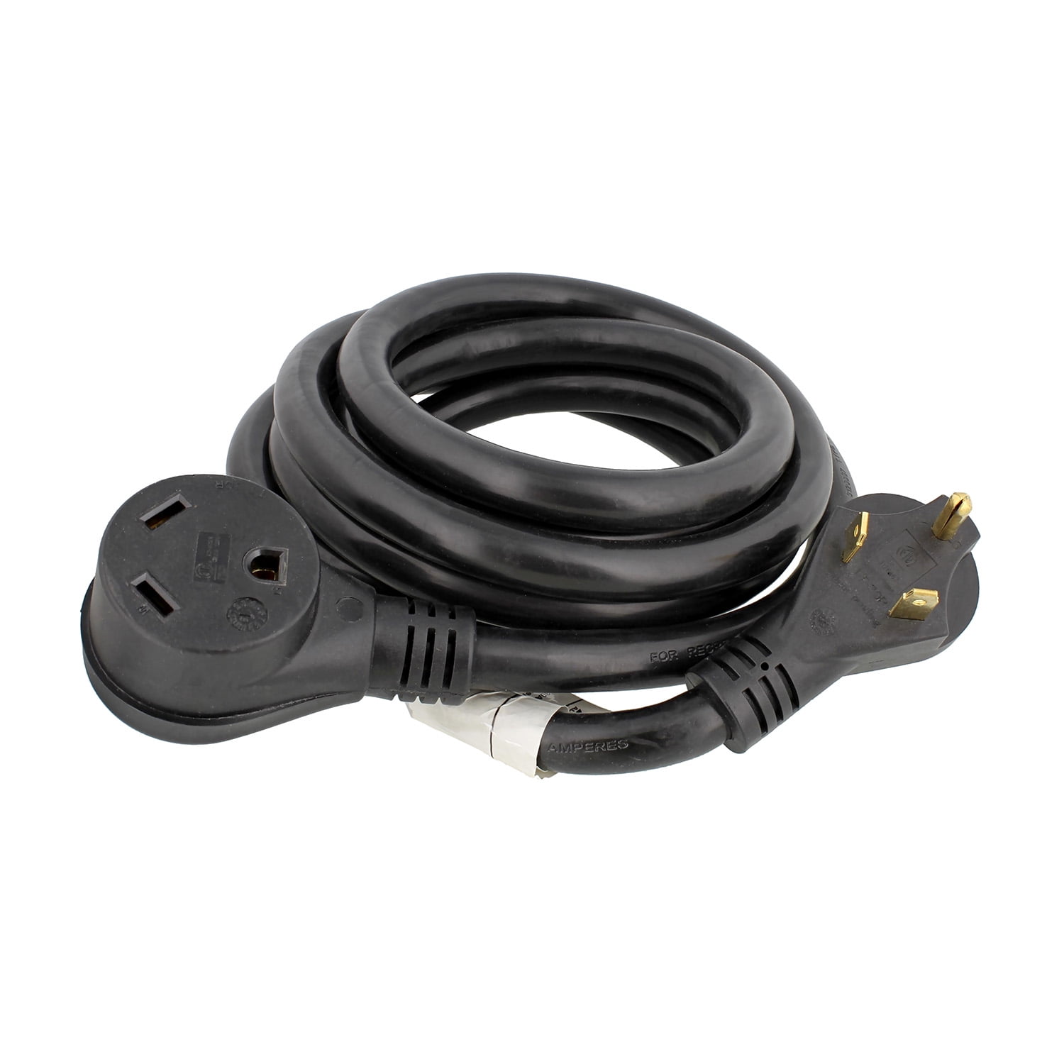 ABN 30 AMP RV Power Cord with Female Receptacle Camper Extension