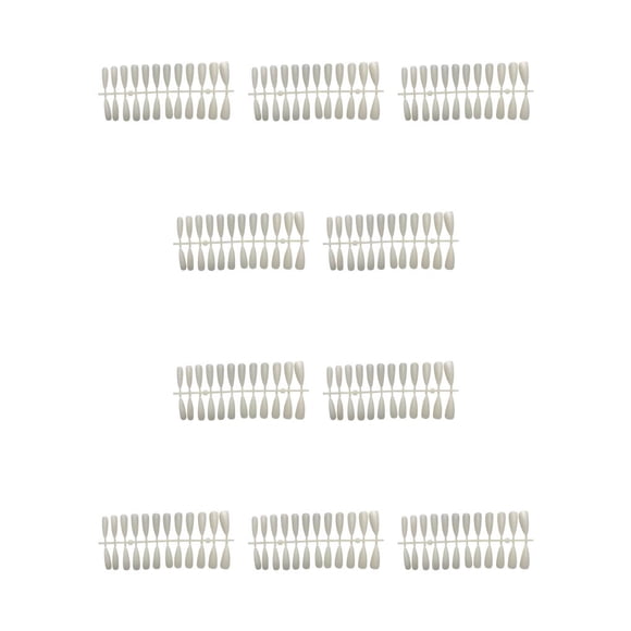 Soidarity Tabletas para mejorar las uñas, textura esmerilada, uña falsa, apariencia resistente a los arañazos, puntas de manicura, JM-01, blanco natural JM-01Blanco Natural 10piezas Soidarity CBP456131