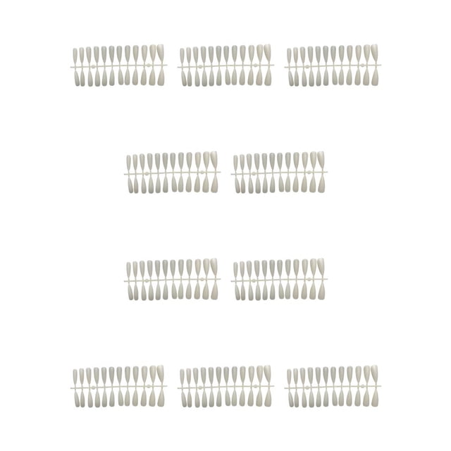 Soidarity Tabletas para mejorar las uñas, textura esmerilada, uña falsa, apariencia resistente a los arañazos, puntas de manicura, JM-01, blanco natural JM-01Blanco Natural 10piezas Soidarity CBP456131