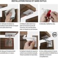 thumbnail image 3 of Pestillos de seguridad para niños - Pestillos protectores para cajones y armarios de cocina - Kit de pestillos de seguridad para bebés no magnéticos - Seguridad infantil, 3 of 5