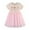 Pink, variant on Fsqjgq Baby Girl Clothes Girls Tea Party Dress Holiday Black Dresses for Girls Pink Toddler Girls Short Sleeve Prints Dress Dance Party Dresses Clothes 2Y