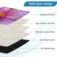thumbnail image 3 of FORMRS 15"-15.6" Laptop Sleeve Protective Case Soft Carrying Quilted Computer Bag Cover, Large Purple Flowers, 3 of 7