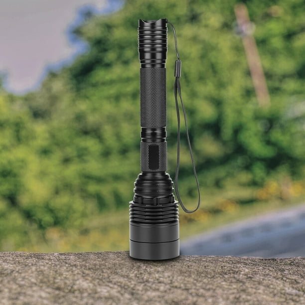 Luz LED infrarroja de largo alcance para caza linterna de visión Ehuebsd nocturna con zoom 10W IR 850nm T50 18650