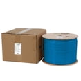 thumbnail image 3 of CAT6A Ethernet Cable, UTP, CMR riser  rated, Blue, 1000 Ft, 3 of 4