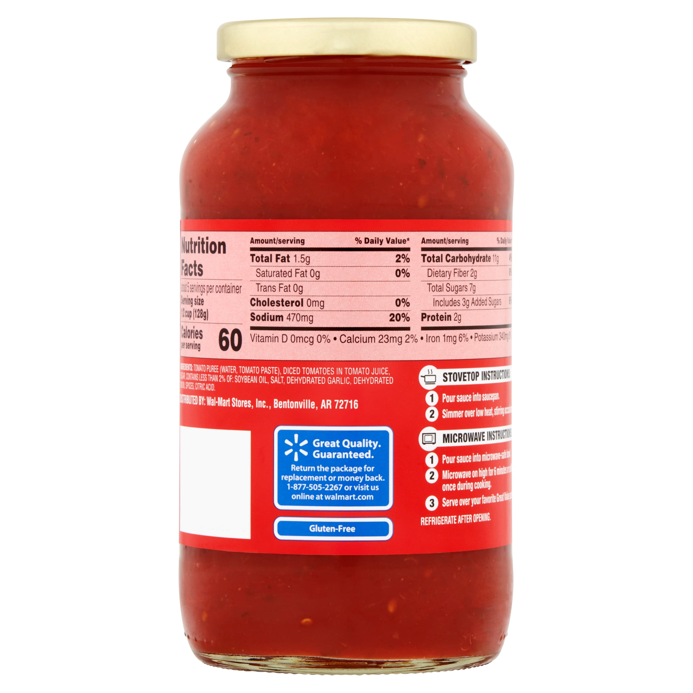 Hunts Traditional Spaghetti Sauce Nutrition Facts Nutrition Ftempo