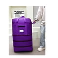thumbnail image 4 of Sac de Bagage Extensible Sac de Valise Pliable Sac de Valise Grande Capacité Sac de Voyage en Oxford Sac de Sport Résistant à l'Eau avec Roues Universelles pour Hommes Femmes, 4 of 7