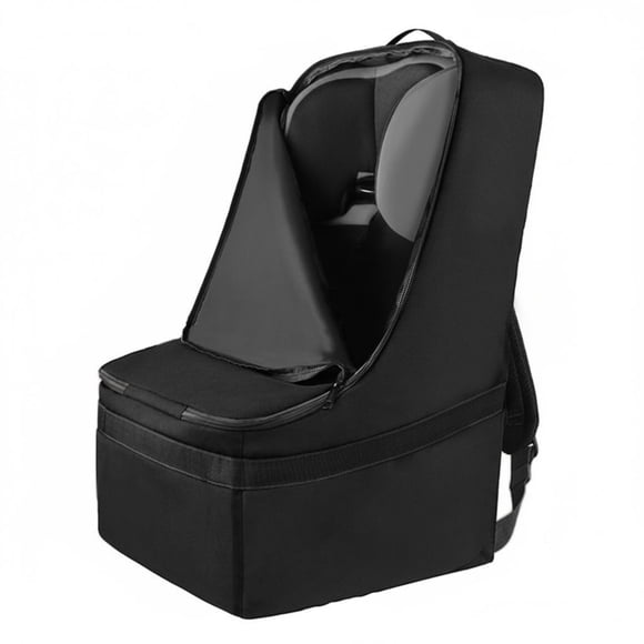 twisto Baby Baby Carriage Dust Cover Bag Dustproof Child Seat Transport Bag Thickened Car Seat Backpack Cover for Outdoor, Black