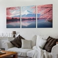 thumbnail image 2 of Nawypu  Canvas Wall Art Landscape Canvas Art Prints Snow Mountain Pictures Print on Canvas Wall Painting Stretched Artwork for Home Office Wall Decor 12''x16''X3 Panels, 2 of 4