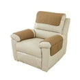 thumbnail image 2 of tredstone 3piece Sofa Armrest Cover With Pocket Essentials Close While Protecting Sofa Suitable For Most Sizes light tan, 2 of 6
