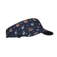 thumbnail image 1 of Fotbe Hedgehog And Snail Visera Deportiva con Diseño, Gorra Abierta Ajustable de Algodón para Mujer y Hombre, 1 of 7