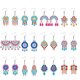 thumbnail image 1 of Pendientes Arte Diamantes Diy Pintura 12 Pares para Adultos (b), 1 of 9