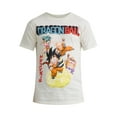 thumbnail image 3 of Dragon Ball Z Men's and Big Men's Cotton Graphic Tee with Short Sleeves, Sizes S-3XL, 3 of 5
