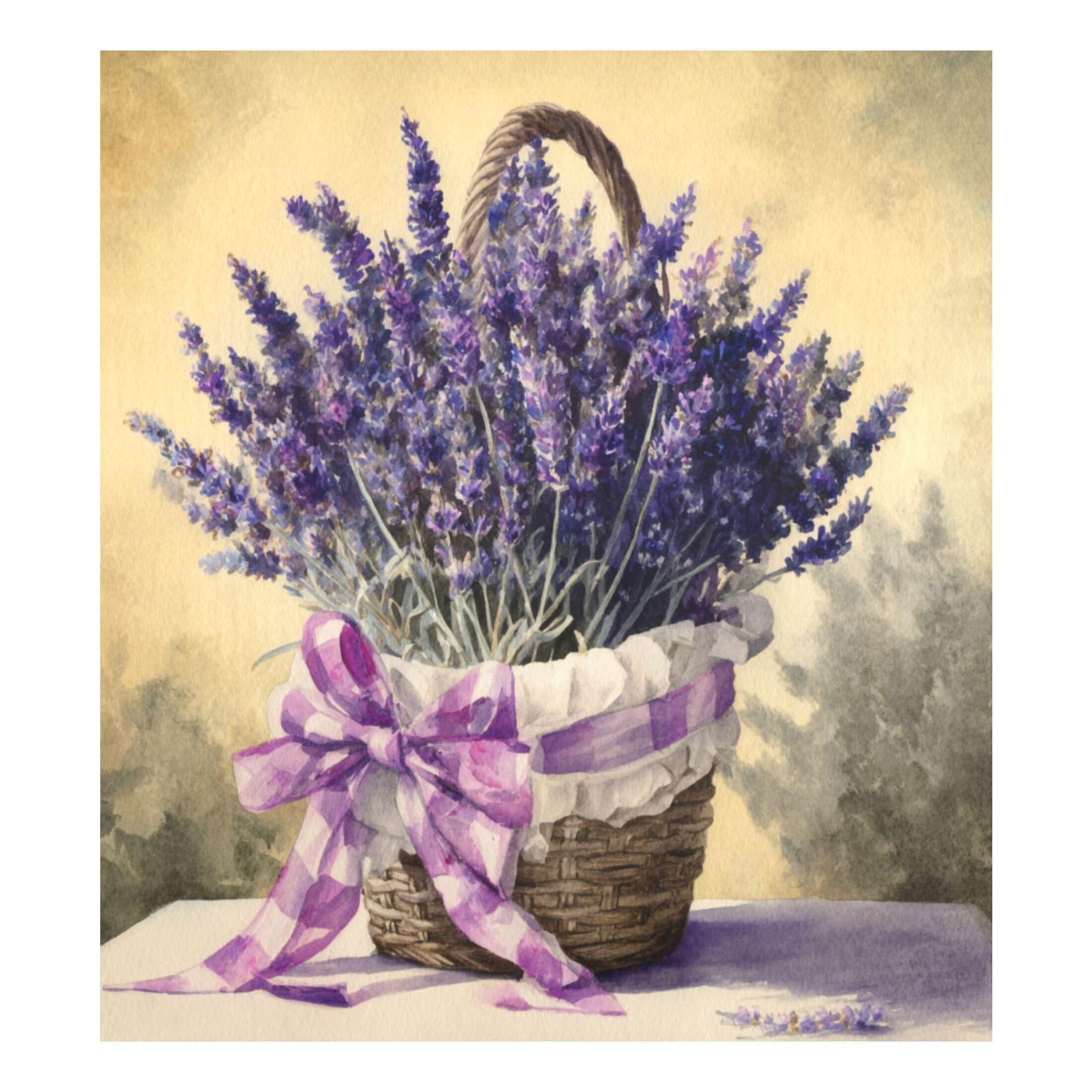 Dishwasher Magnetic Refrigerator Magnet Cover Sticker Home Decorative 23"x26" A Basket Of Purple Lavender