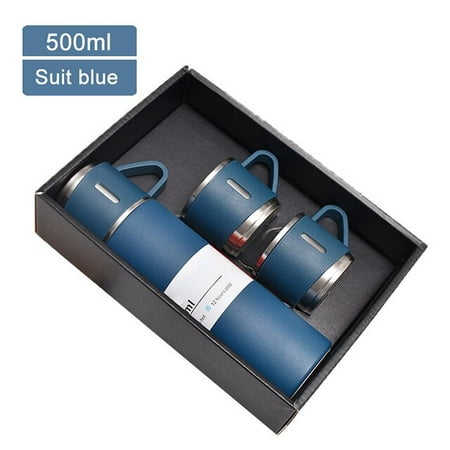 

DabuLiu Vacuum Mug with Handle Stainless Steel Thermos BPA Free BPA Free Leak Proof Drinkware Mug Box 500ml