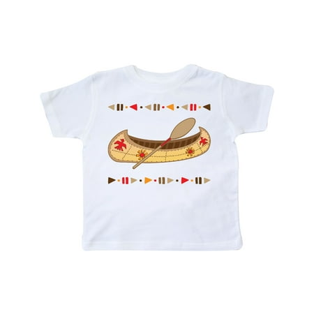 

Inktastic Boating Kids Tribal Canoe Gift Toddler Boy or Toddler Girl T-Shirt