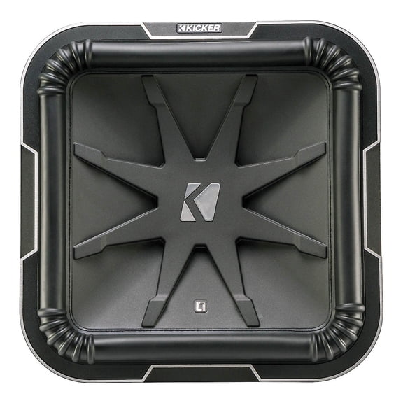 Restored KIC41L7154 Kicker L715 Q-Class 15-Inch (38cm) Square Subwoofer, Dual Voice Coil 4-Ohm