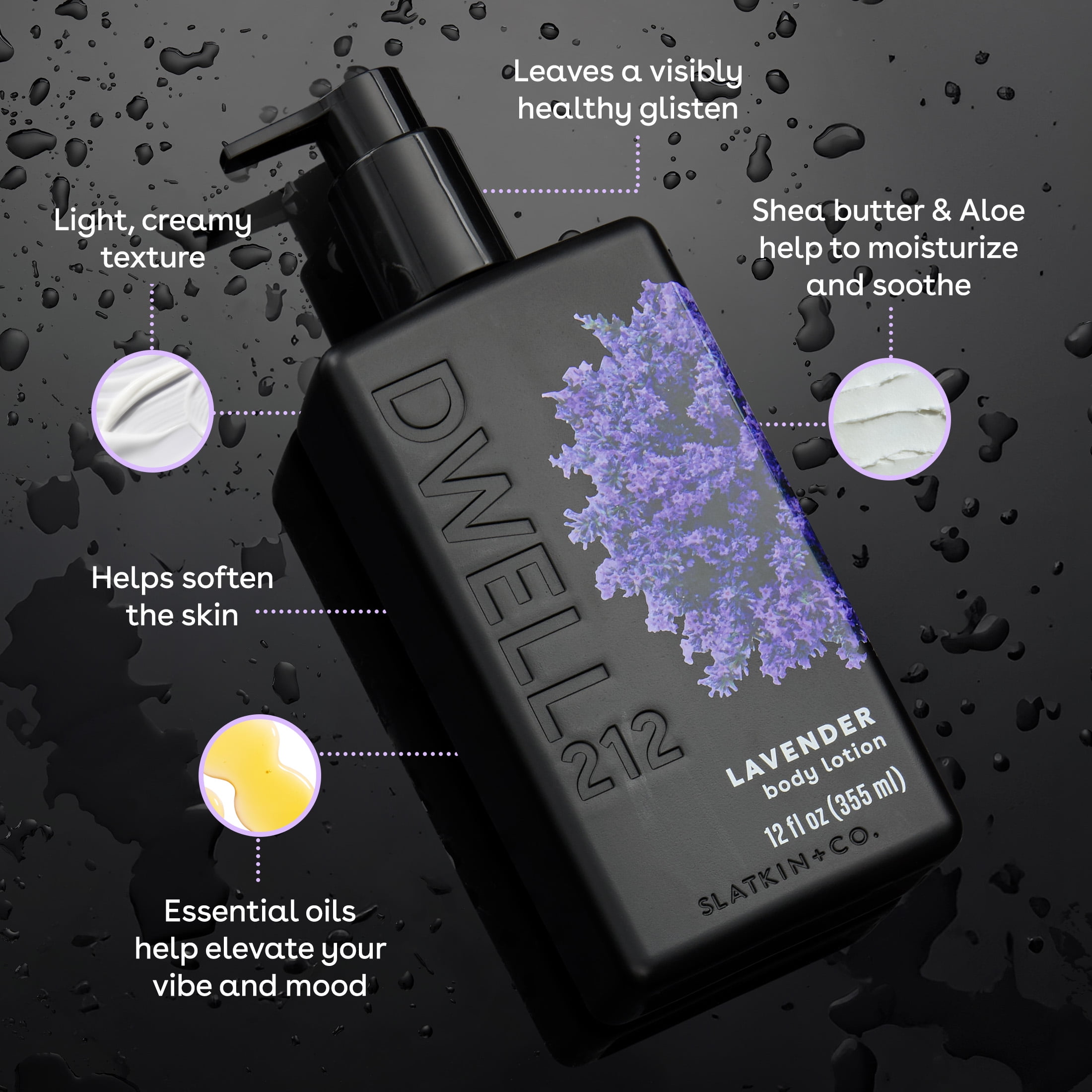 Dwell 212 Lavender 12 Oz Body Lotion