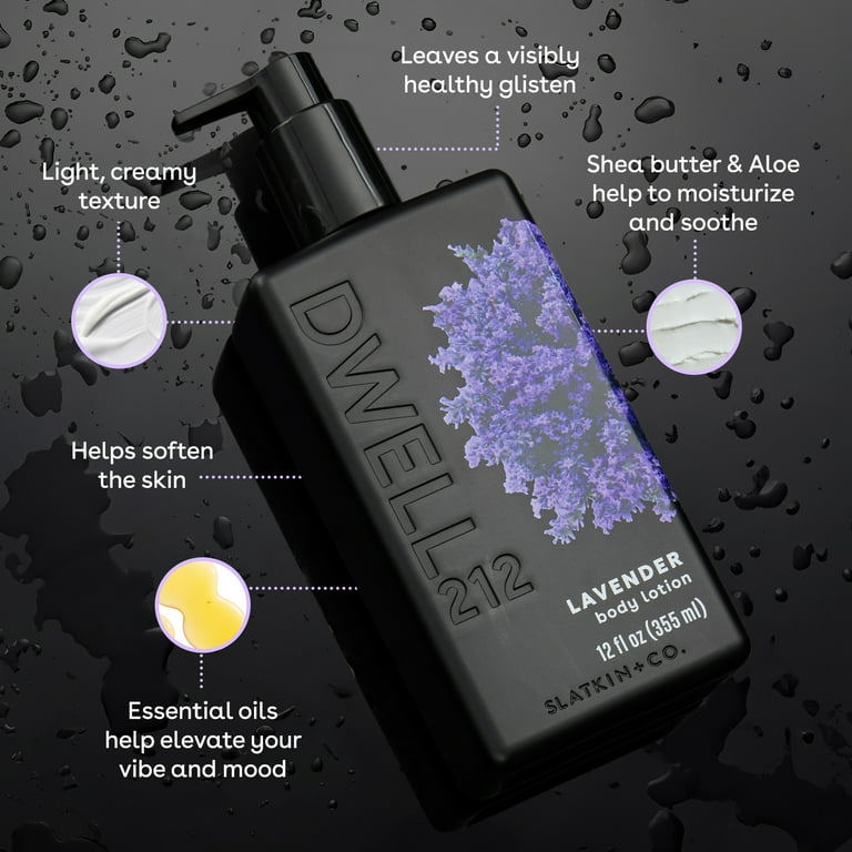 Dwell 212 Lavender 12 Oz Body Lotion - Walmart.com