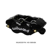 Wilwood 120-13839-BK Forged Dynalite Internal 4 Piston Caliper Lug Mount 1.38 /