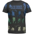 thumbnail image 2 of Jimi Hendrix Men's Spraypaint Faces All-Over Soft Short Sleeve T Shirt, 2 of 2