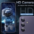 thumbnail image 5 of JETech Camera Lens Protector for Samsung Galaxy S24+ / S24 Plus, 9H Tempered Glass Metal Individual Ring Cover, Easy Installation Tray, HD Clear, 1 Set (Cobalt Violet), 5 of 7