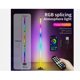 thumbnail image 3 of Lámpara de pie de esquina RGB Luminous Harmony con control por aplicación Bluetooth, brillo ajustable, micrófono sensible para sincronización de música, ideal para la decoración de salas de juegos, 3 of 5