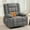 Gray, variant on Resenkos Oversized Swivel Recliner Chair with Massage & Heat, 350lb Capacity, 8 Vibration Modes, USB Port, Dark Gray